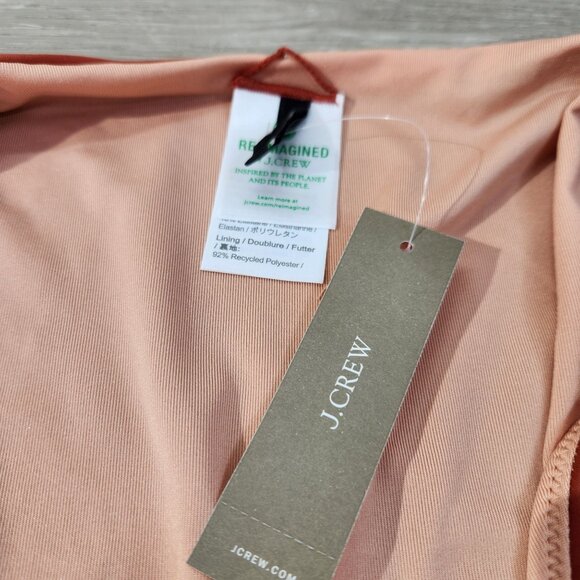 J. Crew Rust Cheeky String Bikini Bottom With Beads New With Tags Womens Size L - Picture 7 of 16